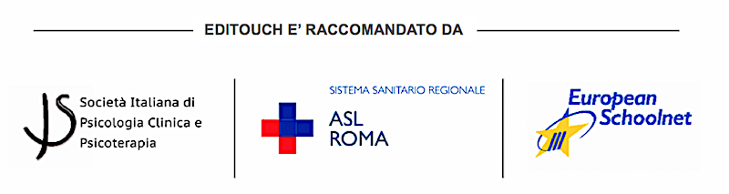 EdiTouch e' raccomandato dal Servizio Sanitario, dalla Unione Europea e dalla Societa' Italiana di Psicologia Clinica